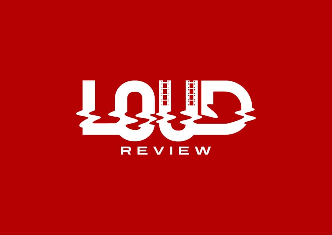 Logo of Loud Review featuring stylized text with a red background.